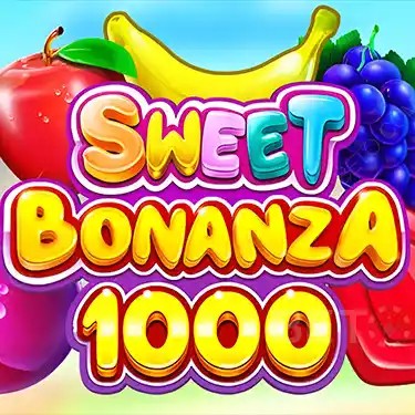 Sweet Bonanza 1000 logo by Pragmatic Play at GoldSpin Casino