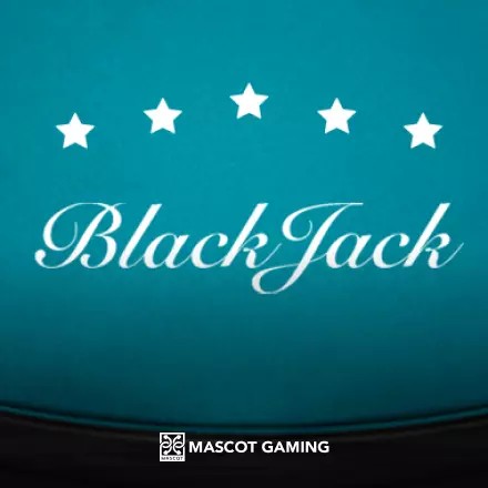 Black Jack slot logo by Mascot Gaming at GoldSpin Casino