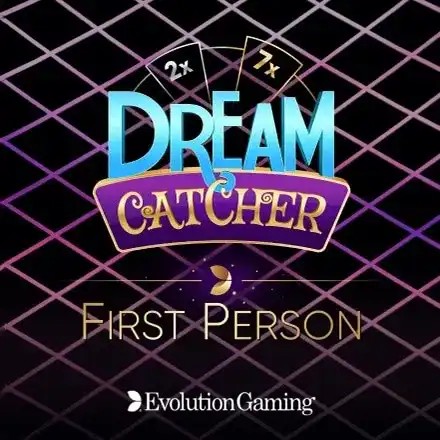 First Person Dream Catcher slot visual from Evolution available on goldspincasino-de.com