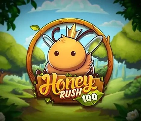 Honey Rush 100 logo by Play'n GO at GoldSpin Casino