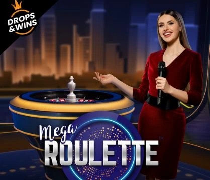 Mega Roulette slot visual from Pragmatic Play available on goldspincasino-de.com