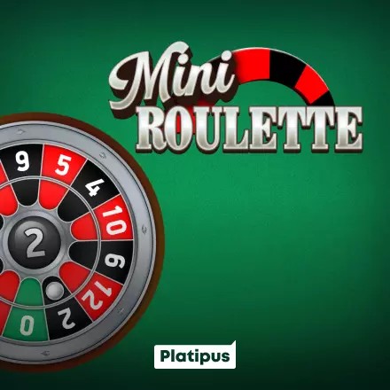 Play Mini Roulette slot by Platipus on goldspincasino-de.com
