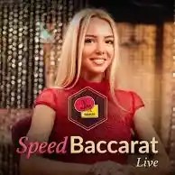 Speed Baccarat A game by Evolution – logo hosted on GoldSpin Casino