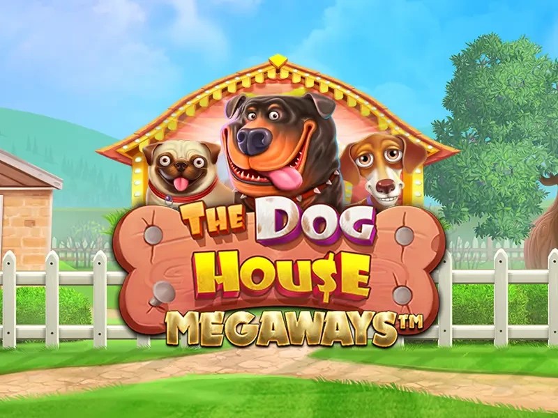 The Dog House Megaways logo by Pragmatic Play GoldSpin Casino